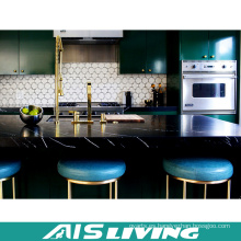 Muebles de gabinetes de cocina de la melamina del estilo clásico (AIS-K177)